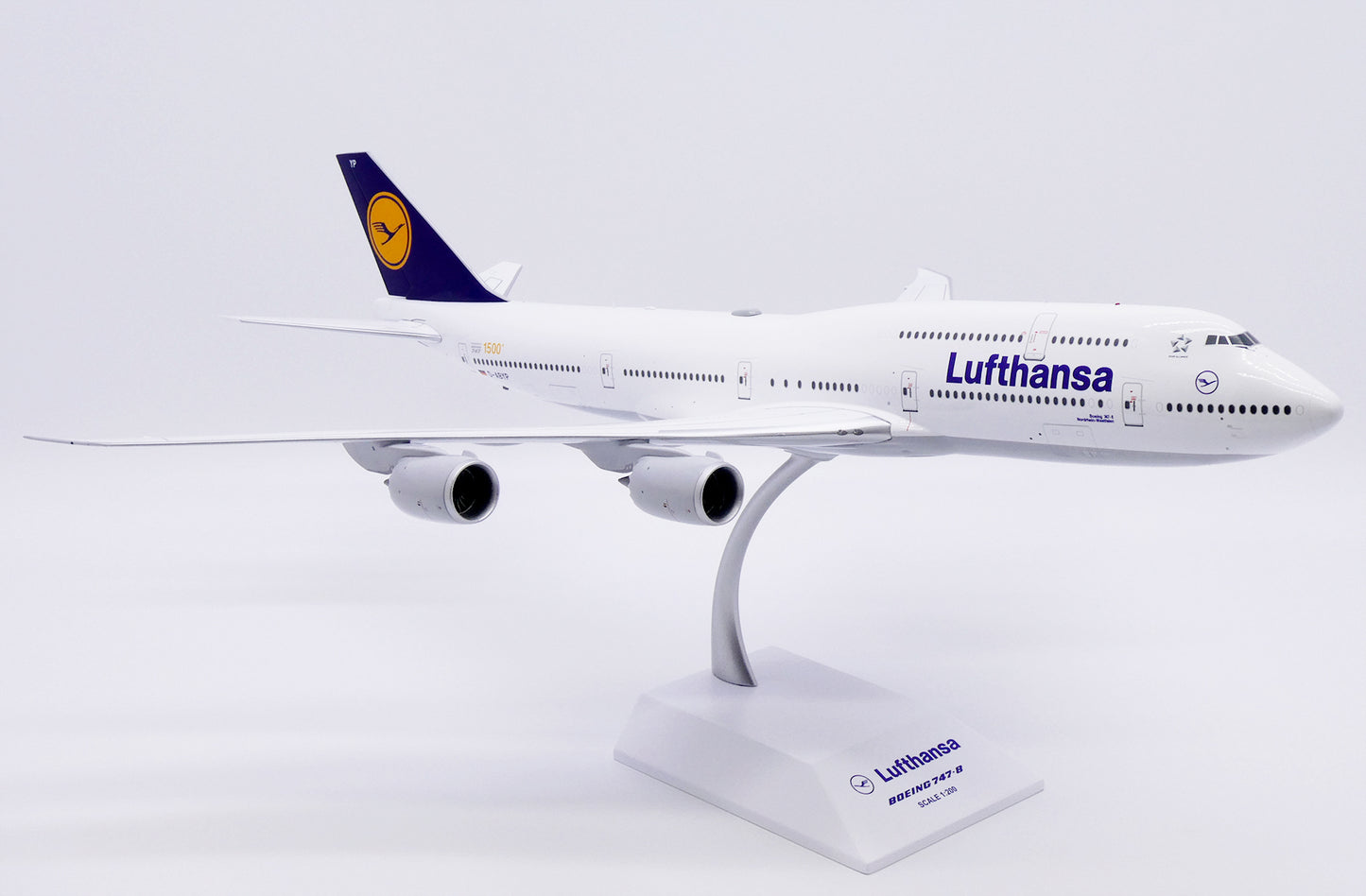 JC WINGS B747-8 LUFTHANSA "1500TH BOEING 747" REG: D-ABYP