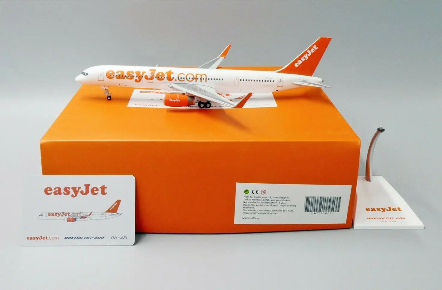 JC WINGS B757-200 EASYJET REG: OH-AFI