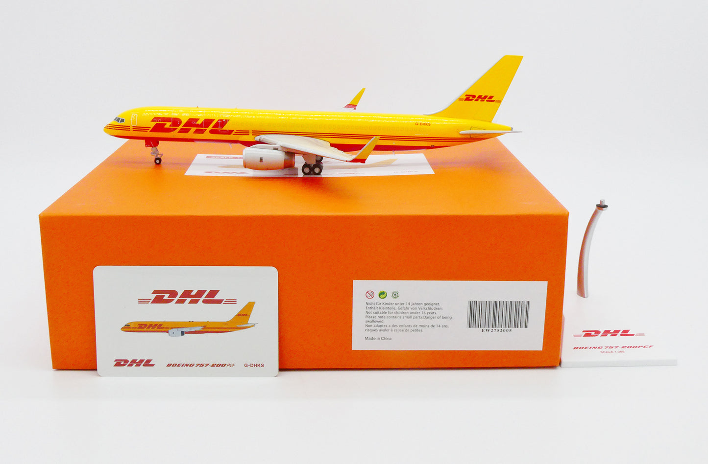 JCWINGS B757-200(PCF) DHL AIR REG: G-DHKS