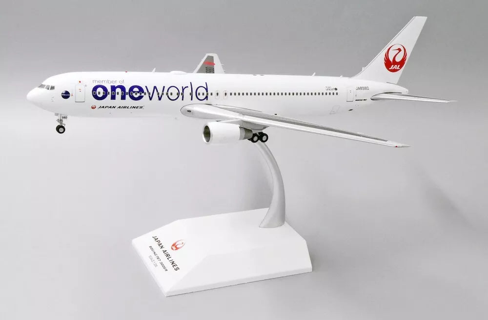 JCWINGS B767-300 JAPAN AIRLINES 'ONEWORLD' REG JA8980