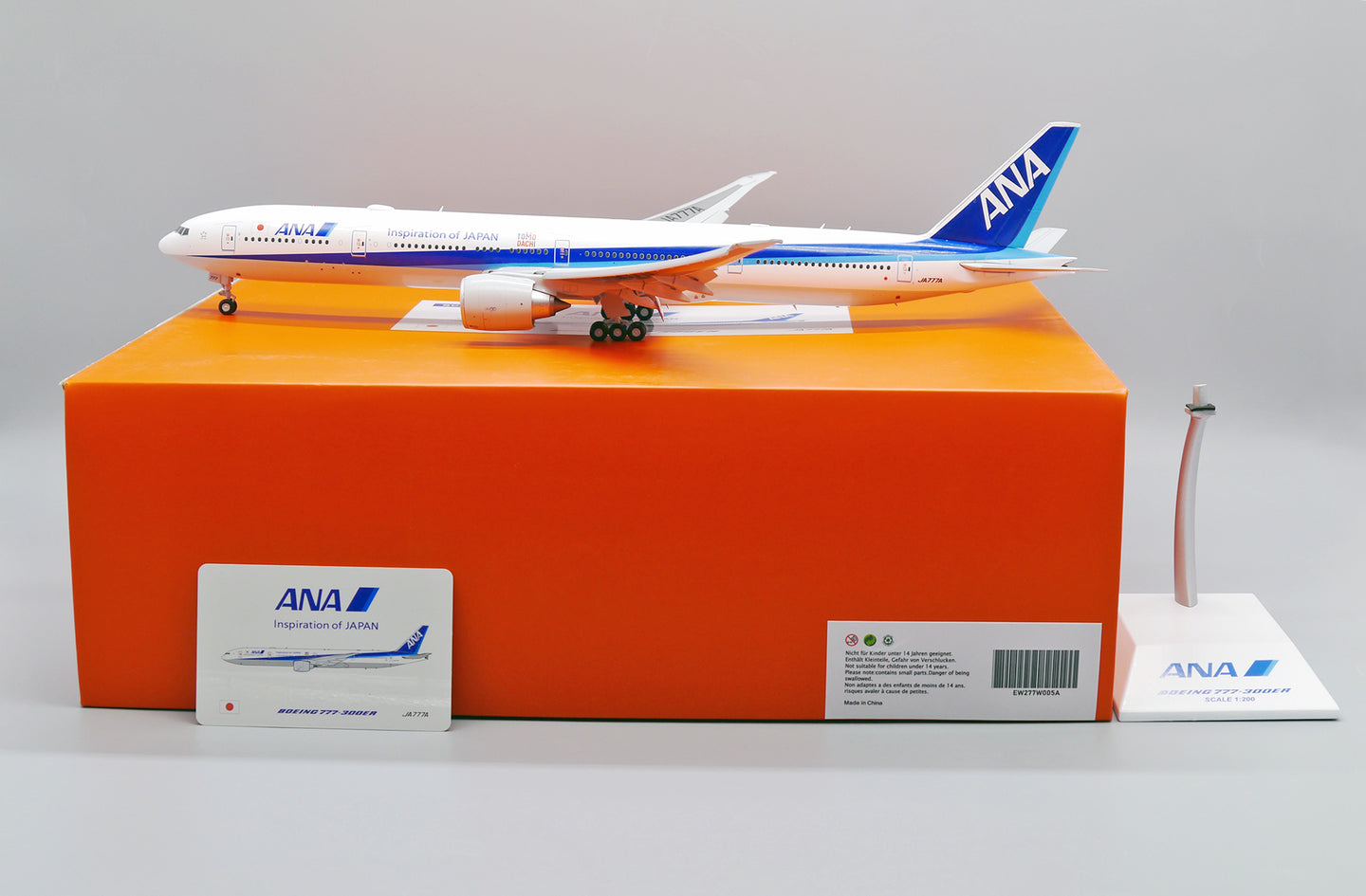 JC WINGS B777-300ER ALL NIPPON AIRWAYS (ANA) "TOMODACHI" REG: JA777A