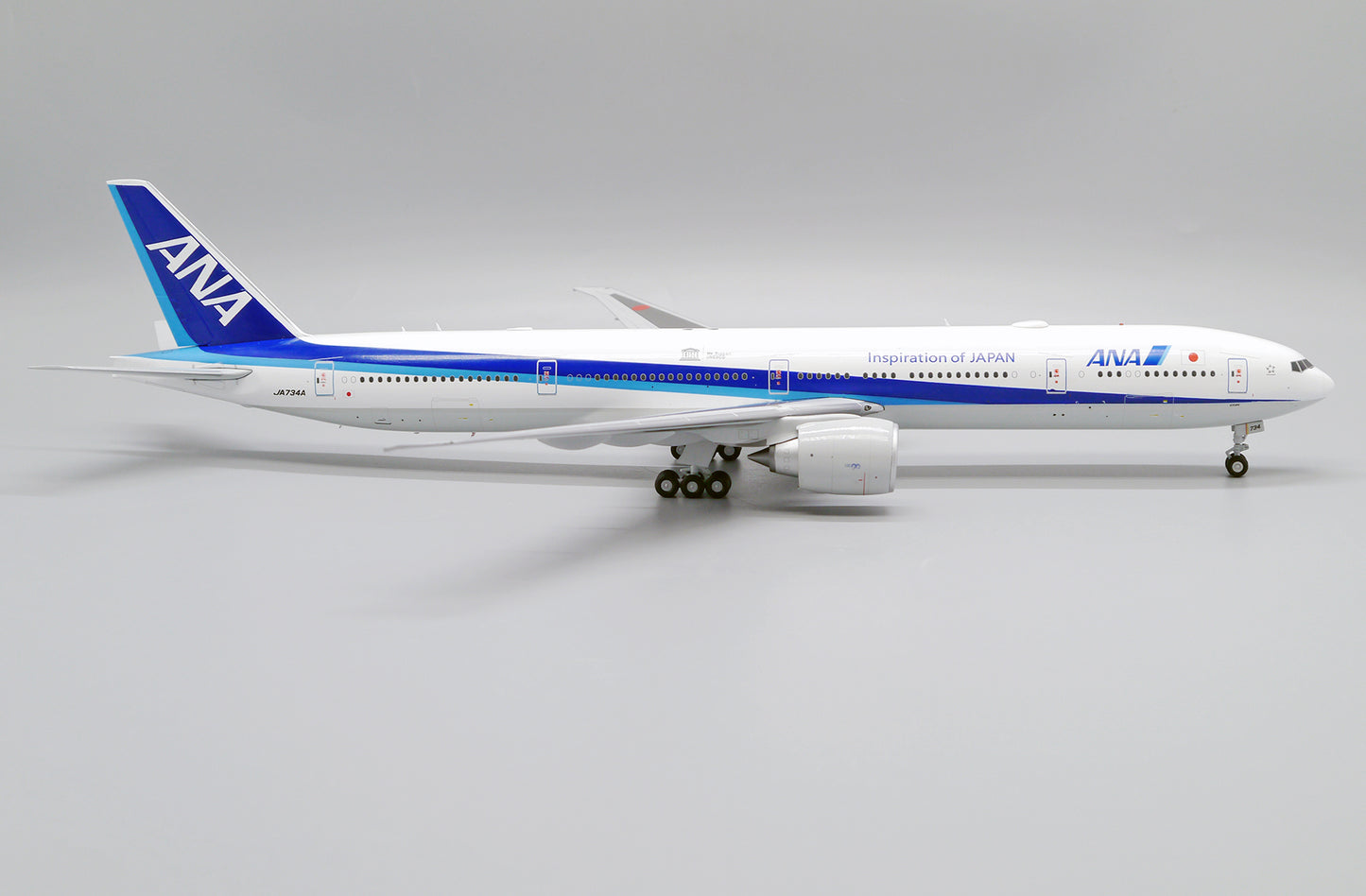 JC WINGS B777-300ER ALL NIPPON AIRWAYS "WE SUPPORT UNESCO" REG: JA734A
