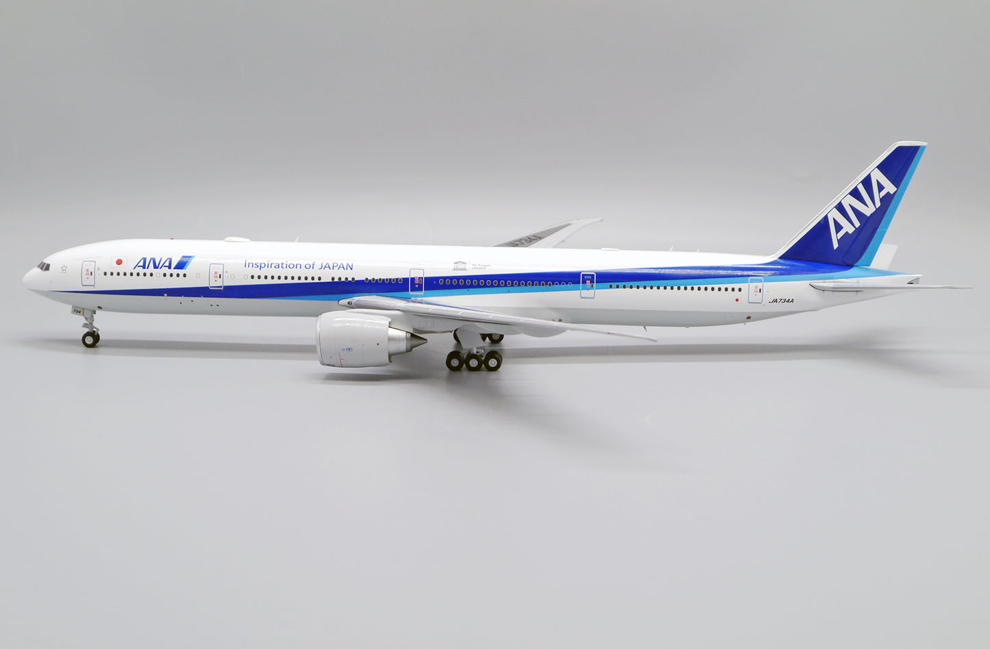 JC WINGS B777-300ER ALL NIPPON AIRWAYS "WE SUPPORT UNESCO" REG: JA734A