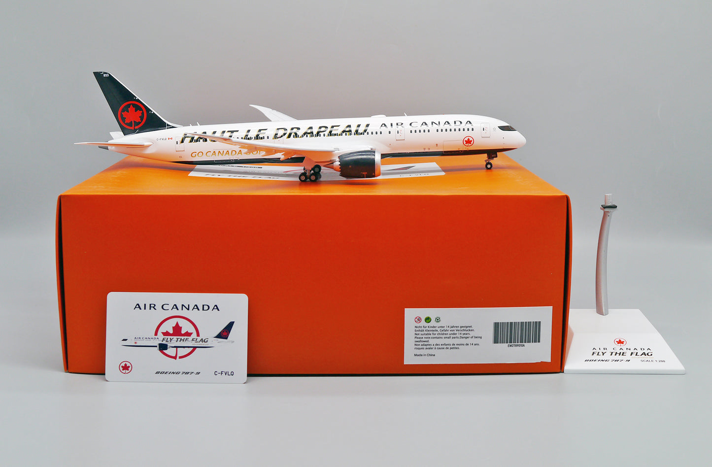 JC WINGS B787-9 AIR CANADA "GO CANADA GO" (FLAPS DOWN) REG: C-FVLQ