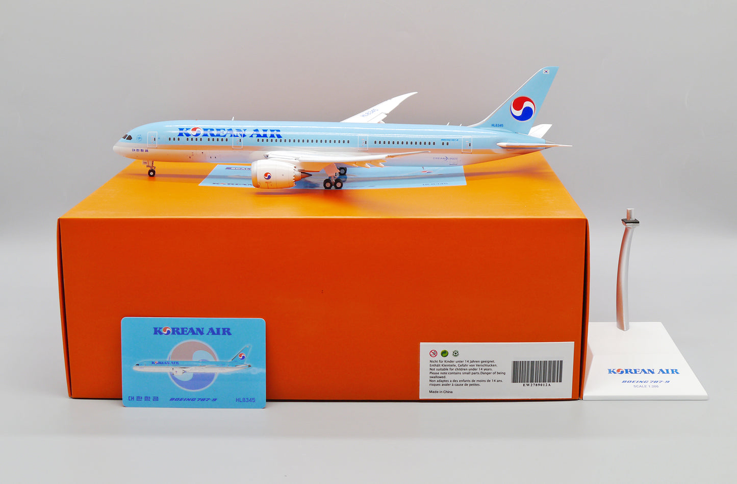 JC WINGS B787-9 DREAMLINER KOREAN AIR REG: HL8345