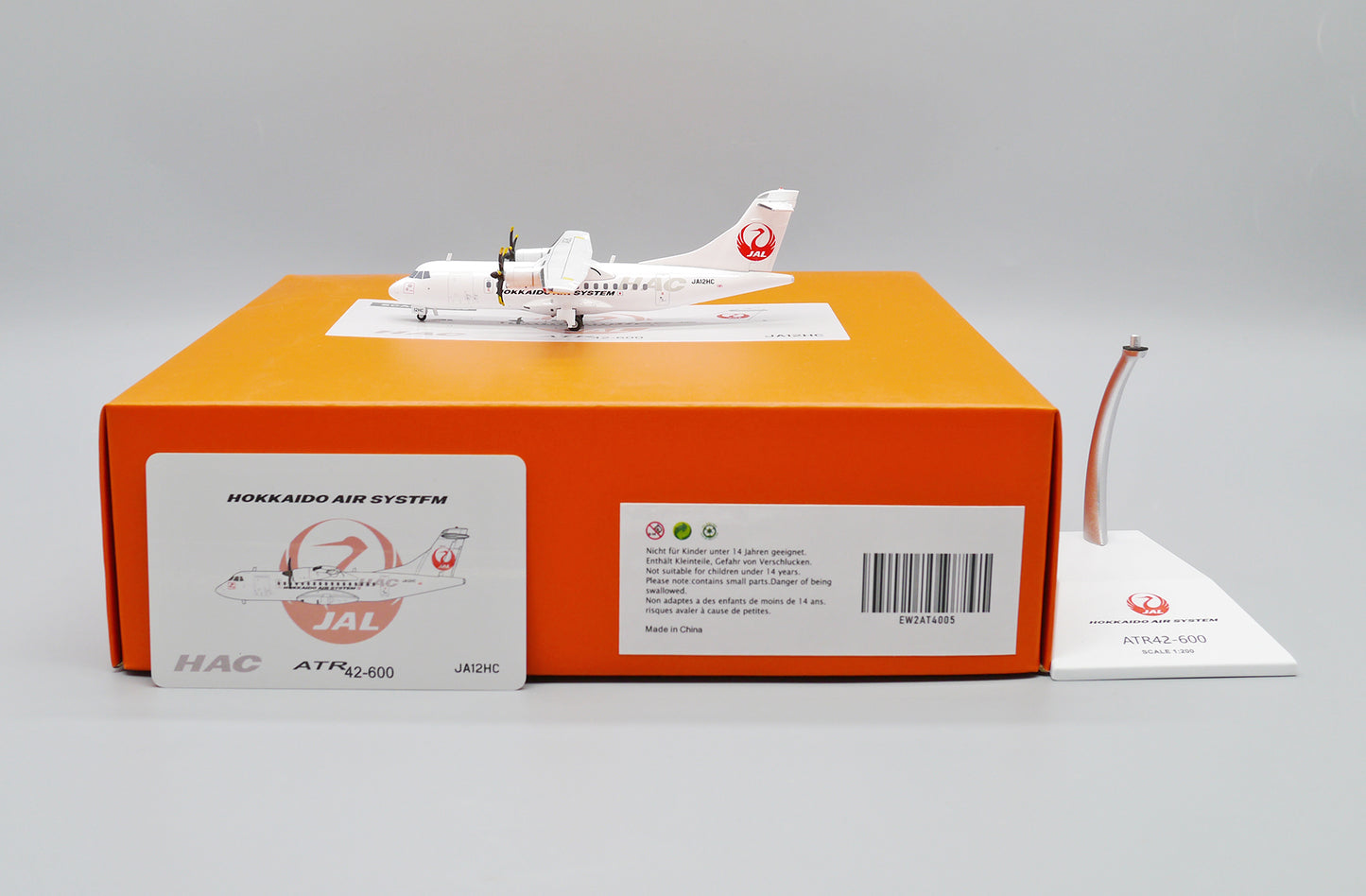 JC WINGS ATR42-600 HAKKAIDO AIR SYSTEM REG: JA12HC