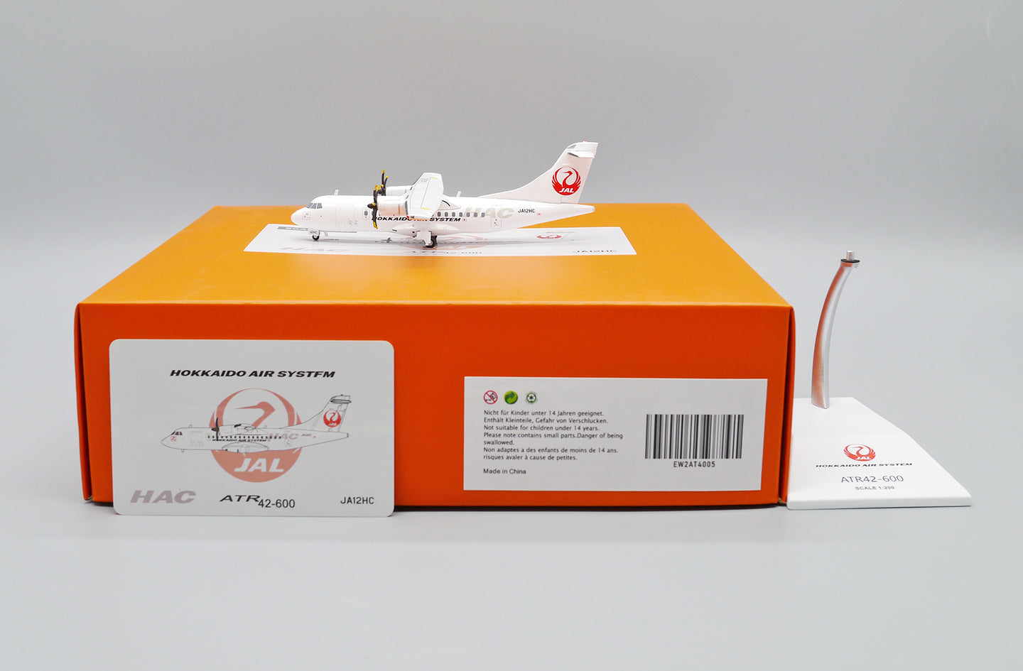 JC WINGS ATR42-600 HAKKAIDO AIR SYSTEM REG: JA12HC