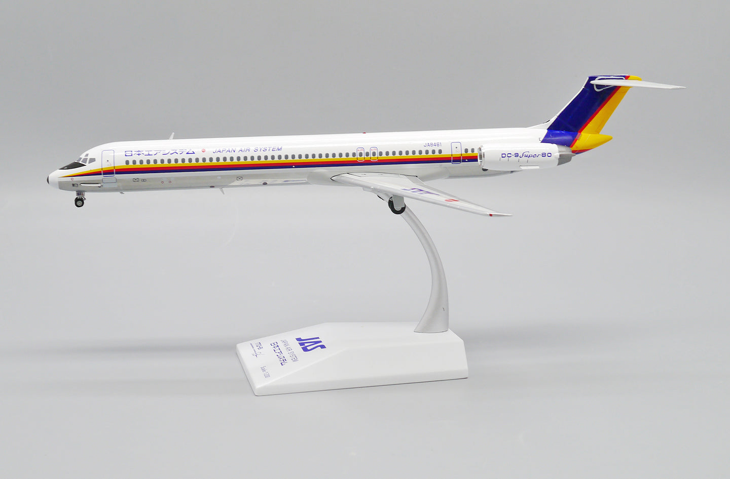 JCWINGS MCDONNELL DOUGLAS MD-81 JAPAN AIR SYSTEM REG: JA8461