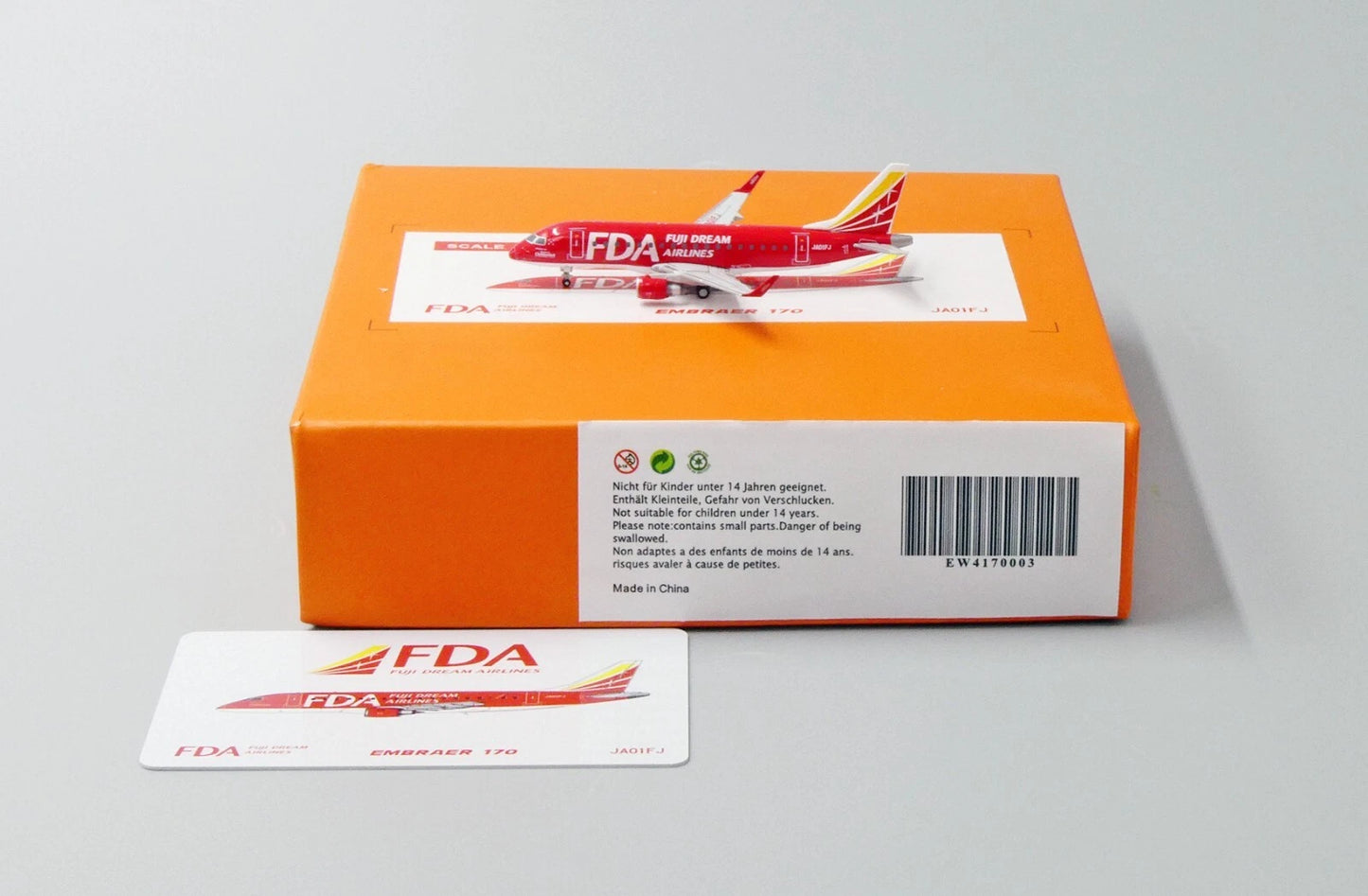 JC WINGS E170-100STD FUJI DREAM AIRLINES "RED COLOUR" REG: JA01FJ