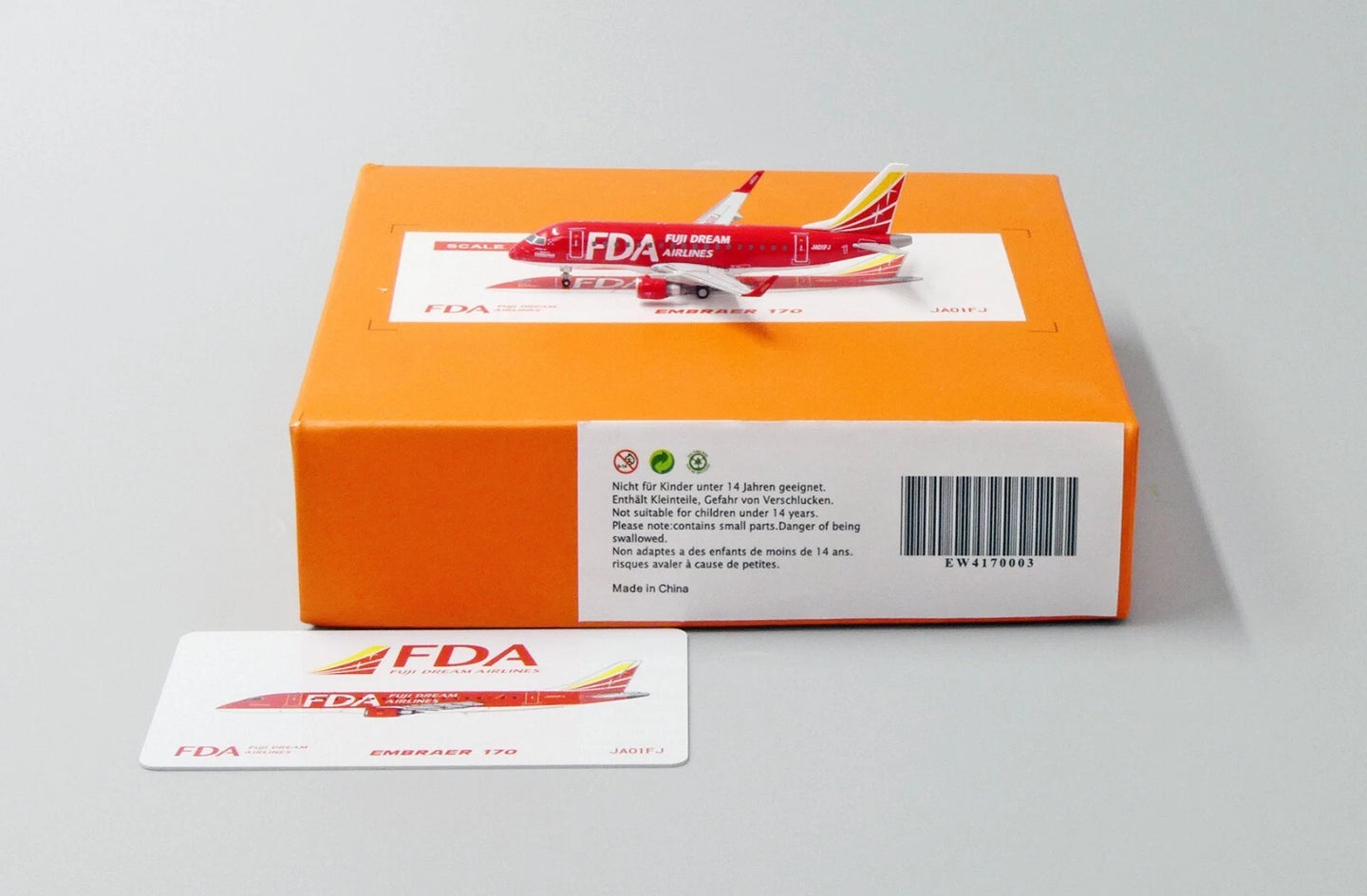 JC WINGS E170-100STD FUJI DREAM AIRLINES "RED COLOUR" REG: JA01FJ