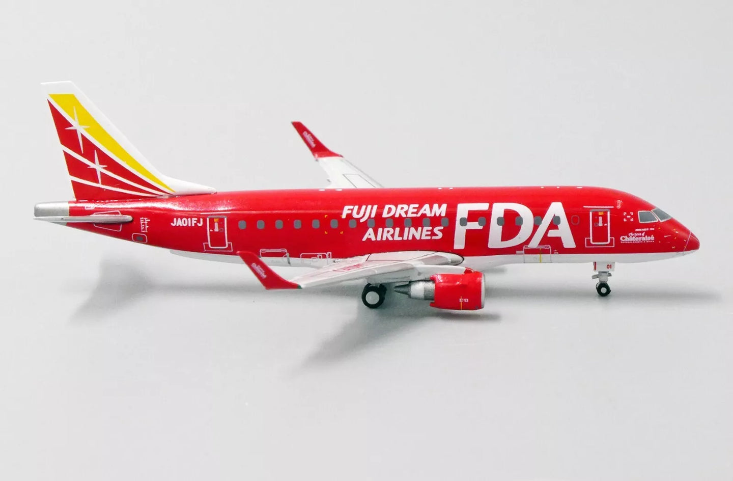 JC WINGS E170-100STD FUJI DREAM AIRLINES "RED COLOUR" REG: JA01FJ