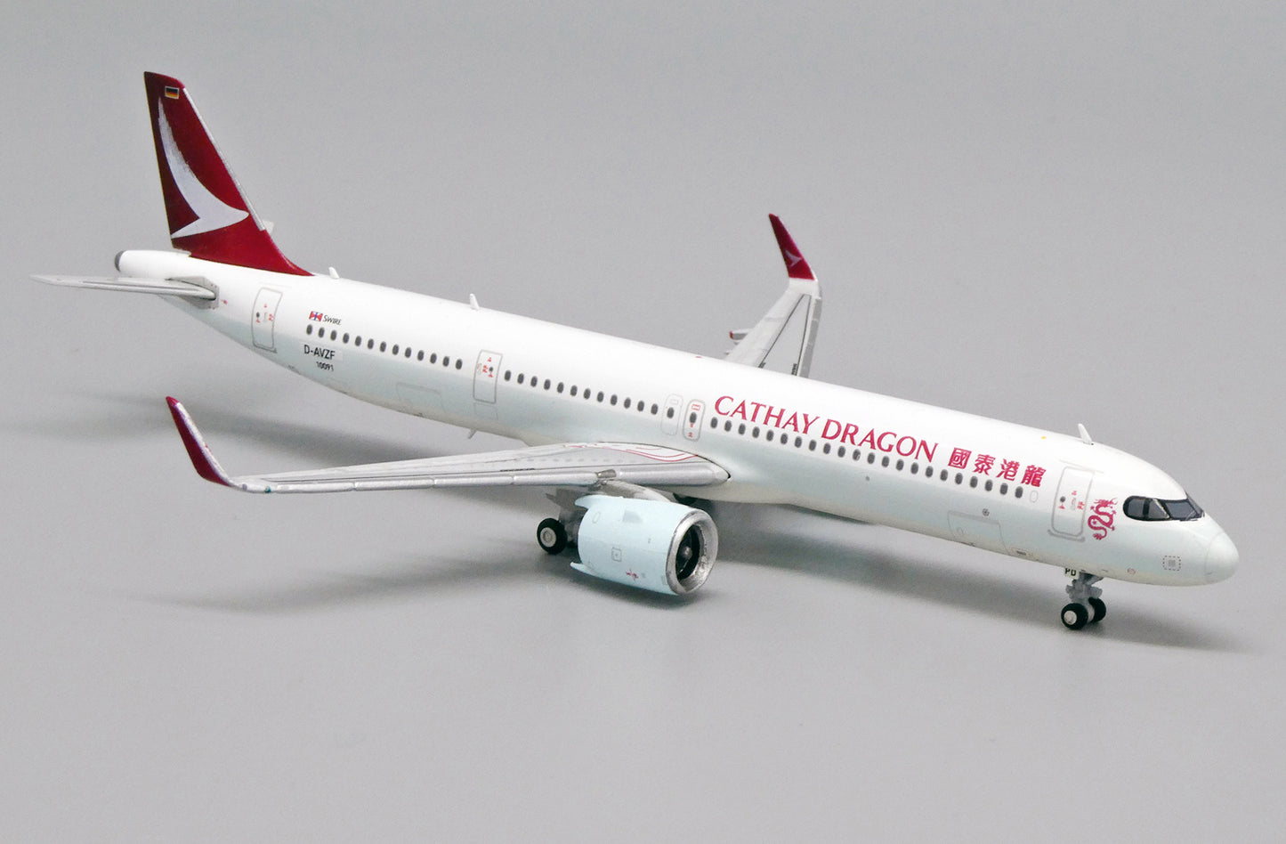 JC WINGS  A321NEO CATHAY DRAGON "BEFORE DELIVERY VERSION" REG: D-AVZF