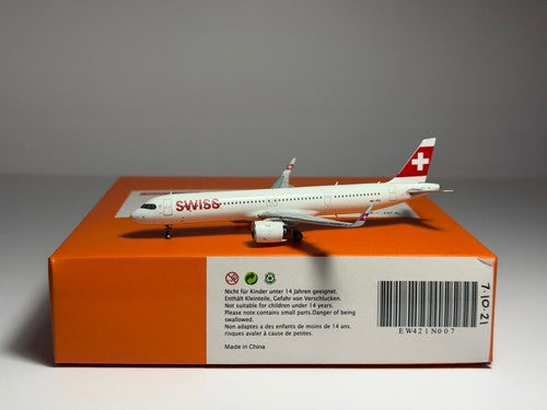 JCWINGS SWISS AIR A321NEO REG: HB-JPA