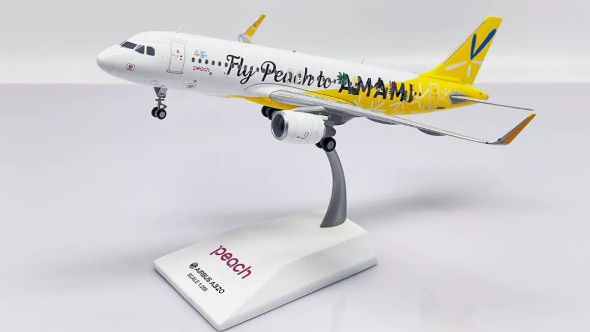 JCWINGS PEACH AVIATION A320 AMAMI REG: JA08VA