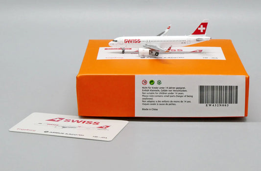 JC WINGS A320NEO SWISS REG: HB-JDA