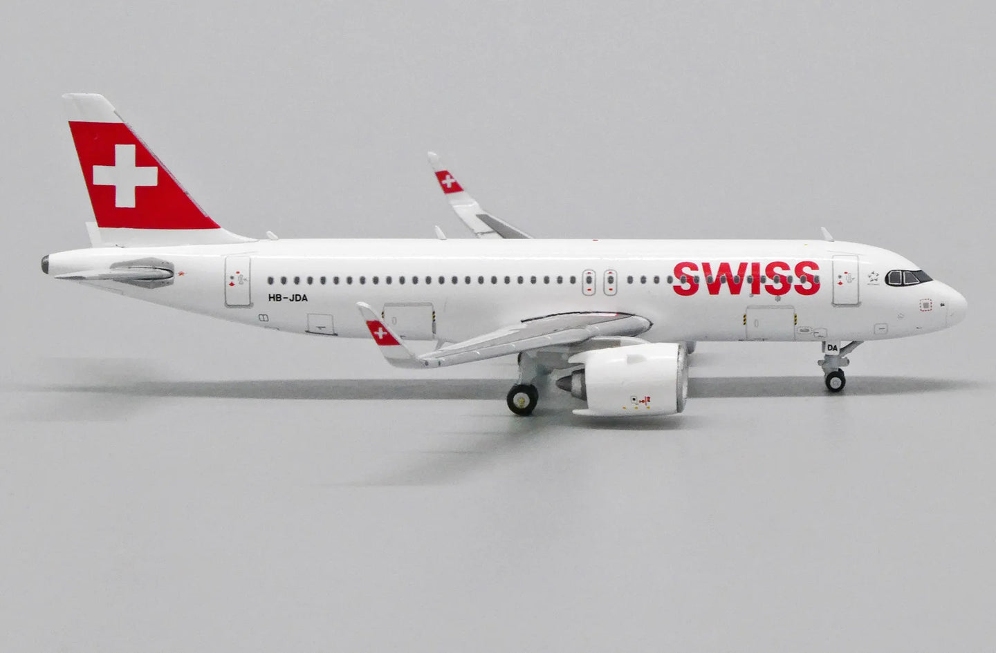 JC WINGS A320NEO SWISS REG: HB-JDA