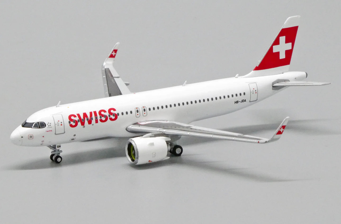 JC WINGS A320NEO SWISS REG: HB-JDA