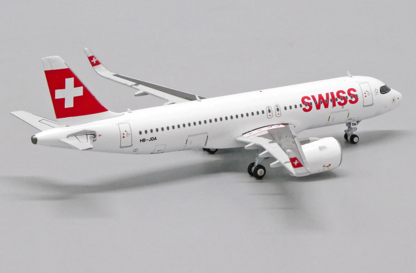 JC WINGS A320NEO SWISS REG: HB-JDA