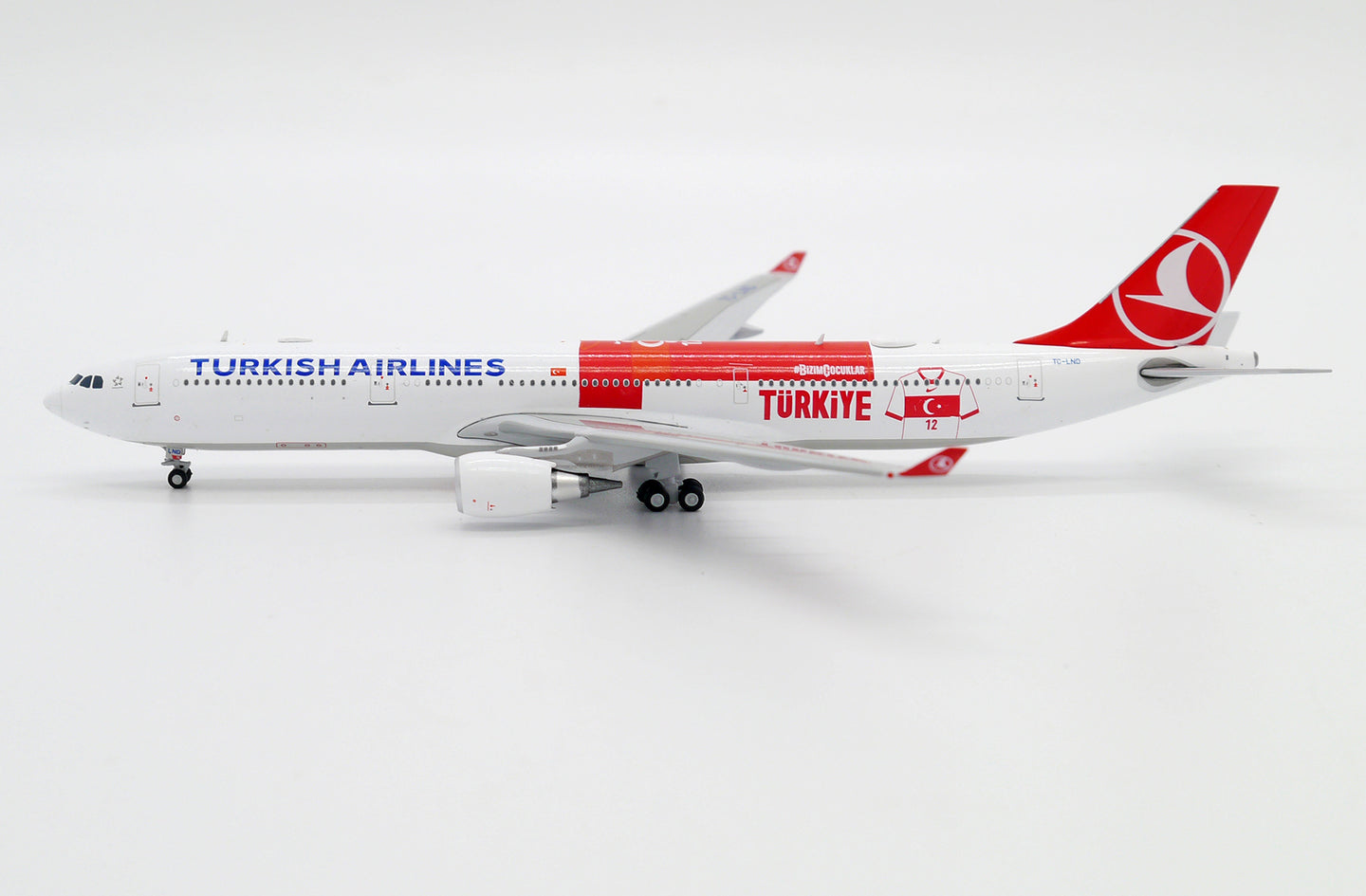 JCWINGS TURKISH AIRLINES A330 REG: TC-LND