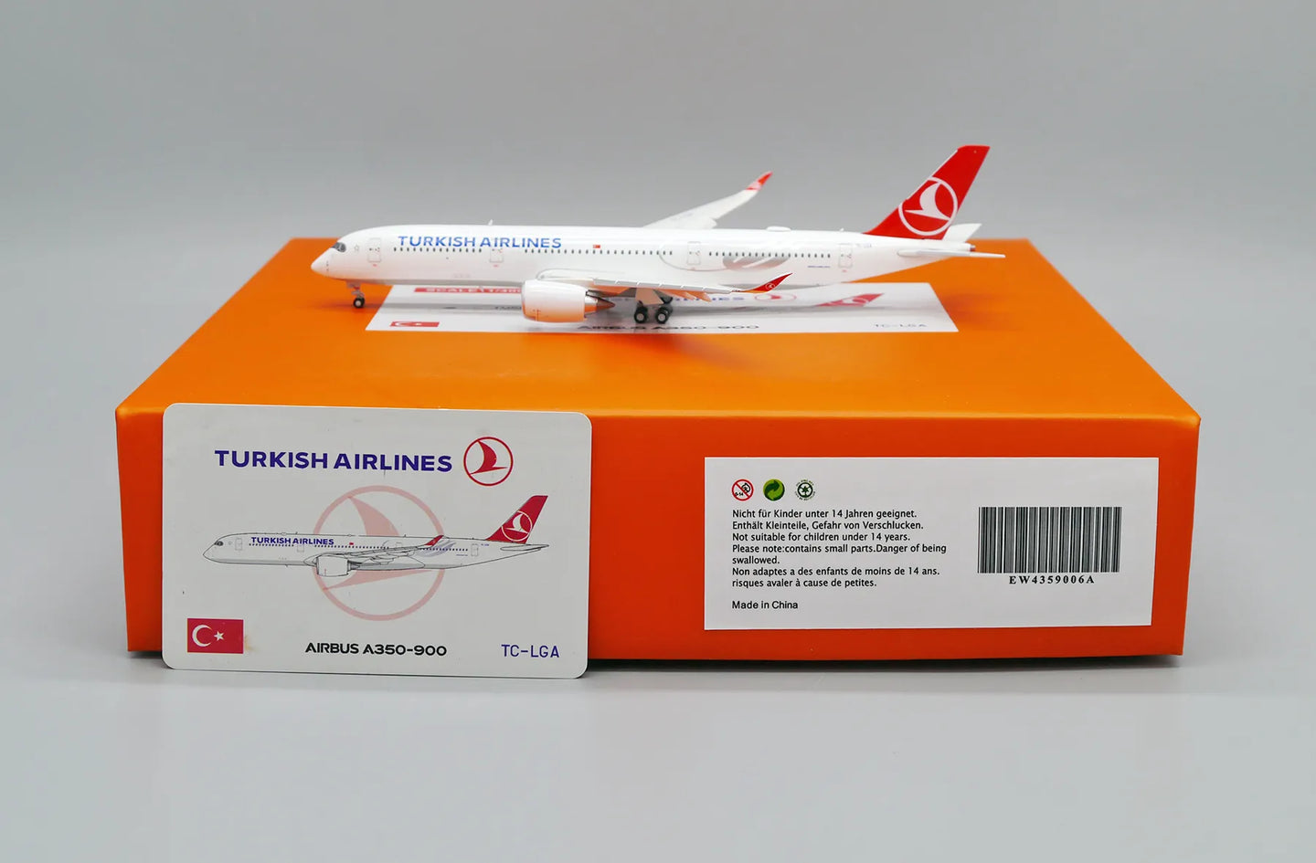 JC WINGS A350-900XWB TURKISH AIRLINES (FLAPS DOWN) REG: TC-LGA
