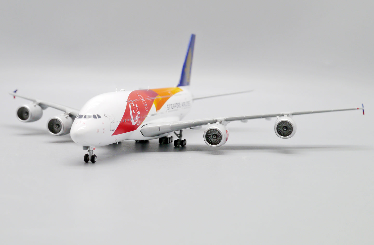 JCWINGS A380 SINGAPORE AIRLINES SG50 REG: 9V-SKI