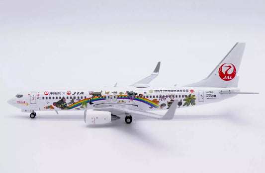JC WINGS B737-800 JAPAN TRANSOCEAN AIR "AMAMI AND RYUKYU WORLD HERITAGE" REG: JA11RK
