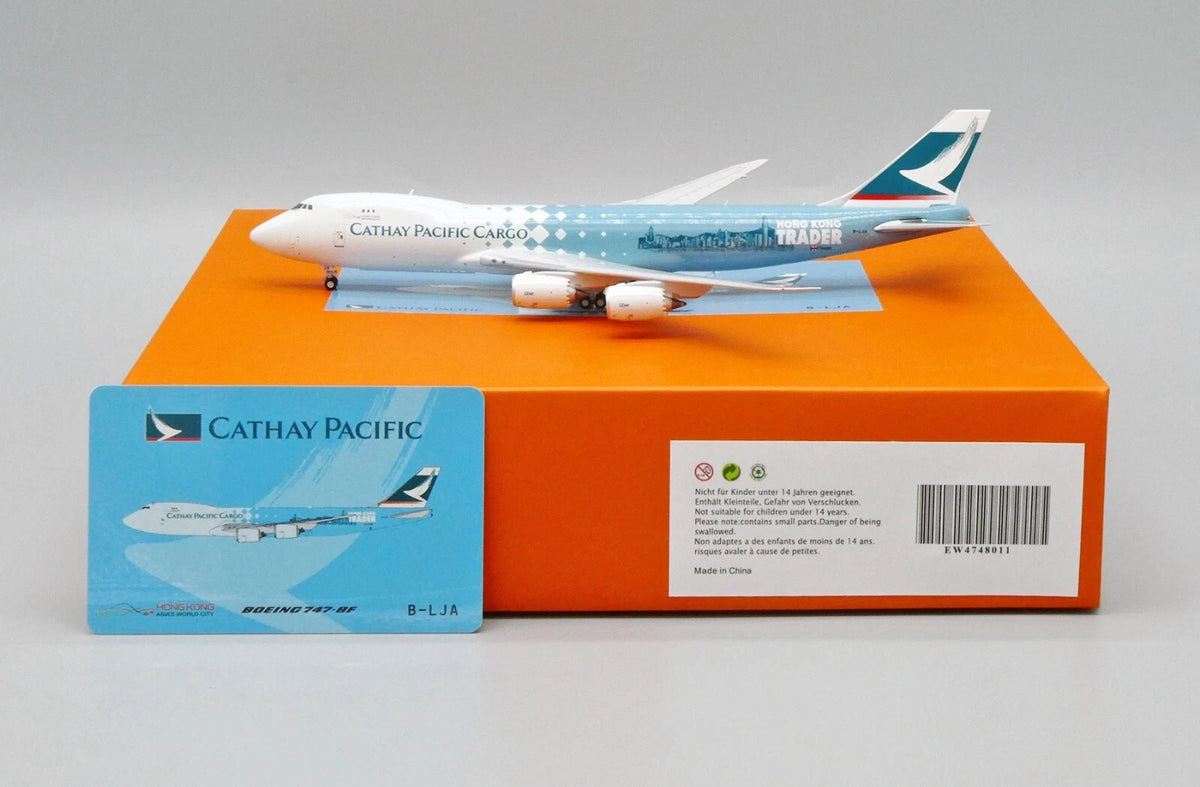 JC WINGS B747-8F CATHAY PACIFIC CARGO "HONG KONG TRADER" REG: B-LJA