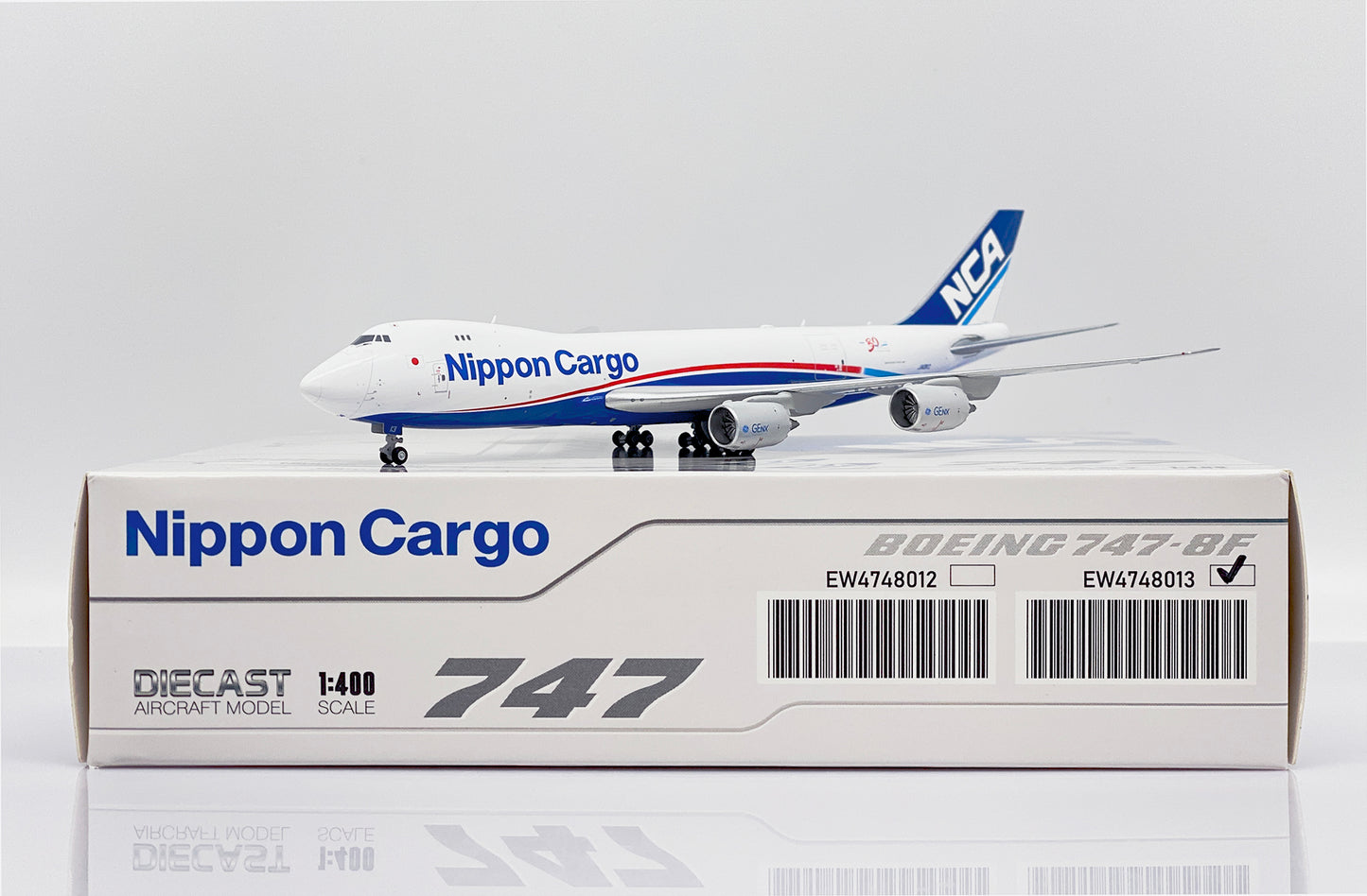 JC WINGS  B747-8F NIPPON CARGO AIRLINES "30TH ANNIVERSARY" REG: JA13KZ