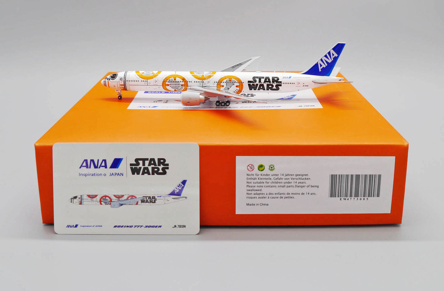 JC WINGS B777-300(ER) ALL NIPPON AIRWAYS "STAR WARS" REG: JA789A