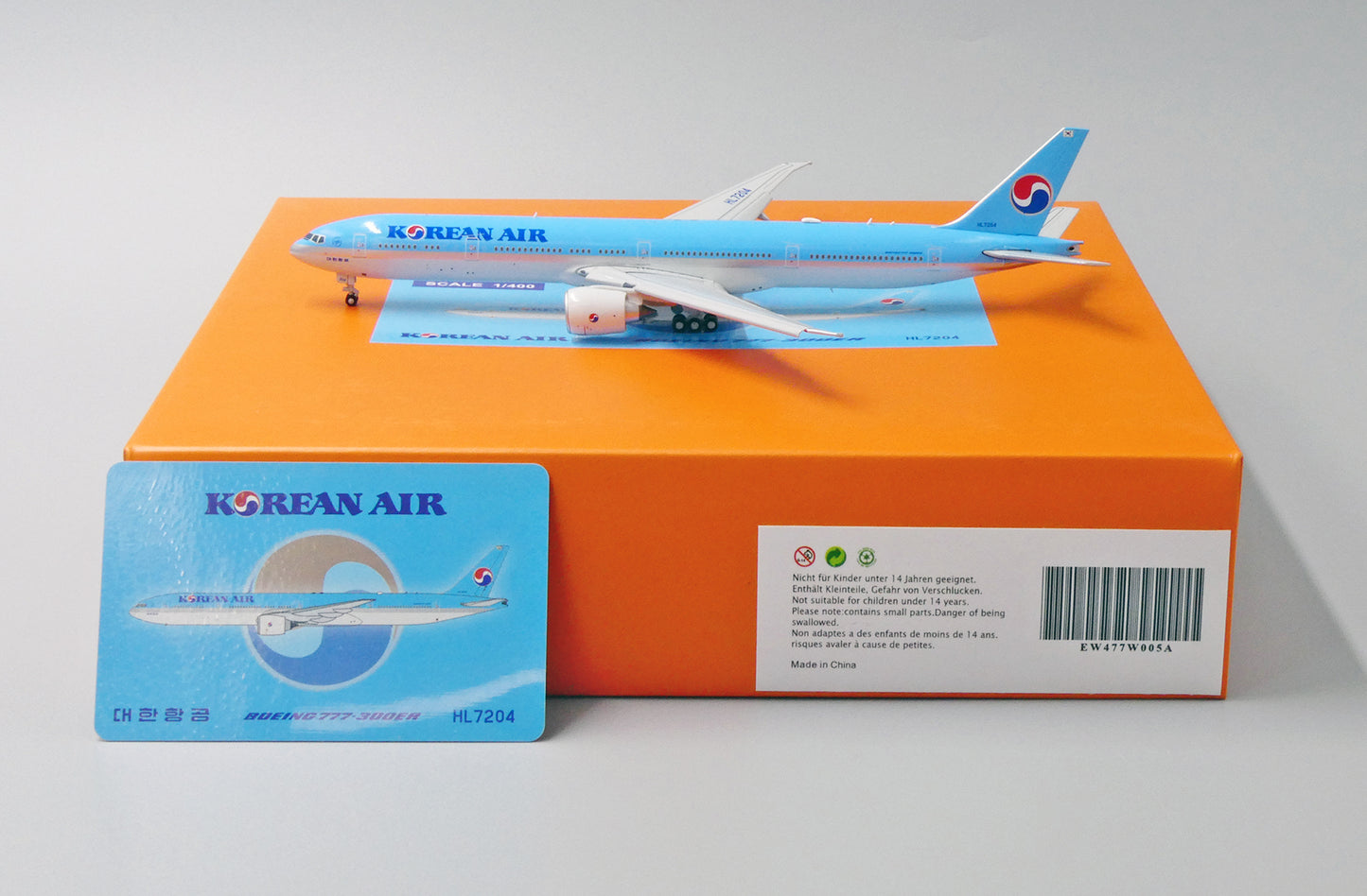JC WINGS B777-300ER KOREAN AIR REG: HL7204