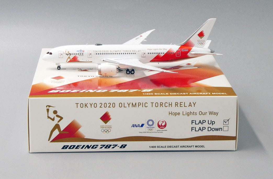 JC WINGS B787-8 DREAMLINER ALL NIPPON AIRWAYS (ANA) "TOKYO 2020 OLYMPICS TORCH RELAY" REG: JA837J