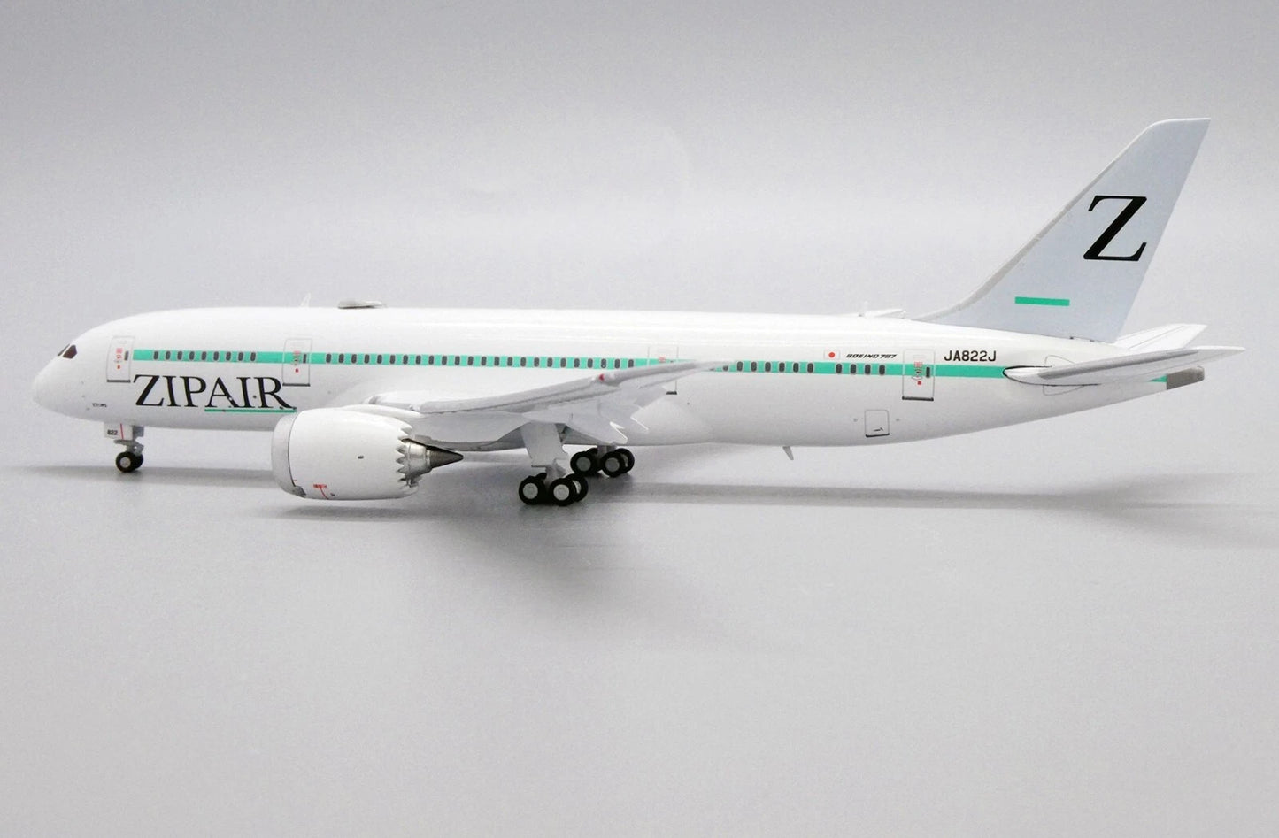 JC WINGS B787-8 ZIP AIR (FLAPS DOWN) REG: JA822J