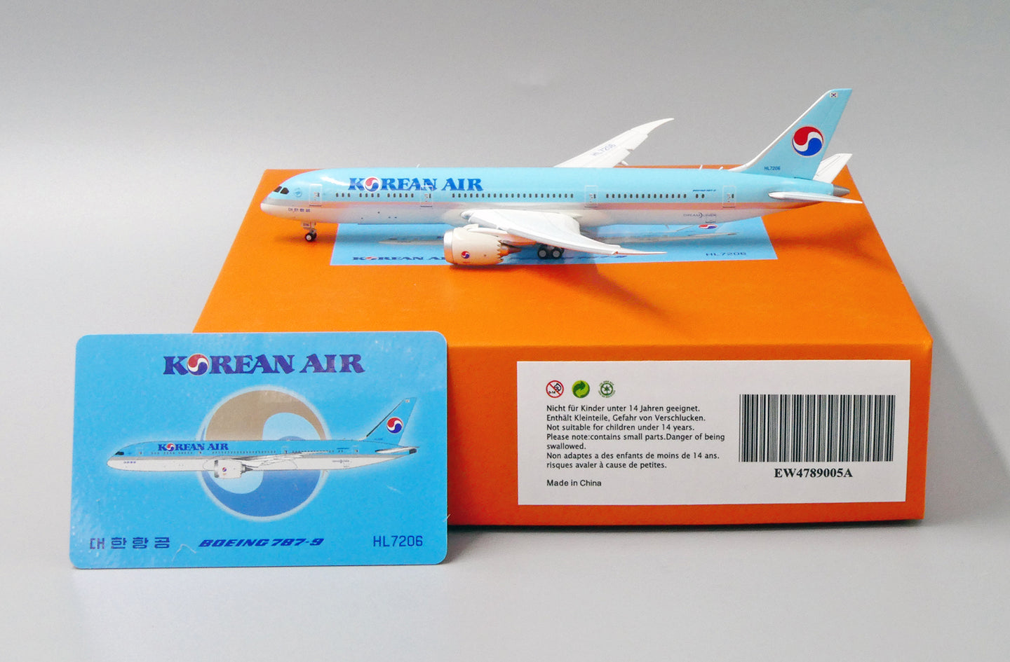 JC WINGS B787-9 KOREAN AIR DREAMLINER REG: HL7206