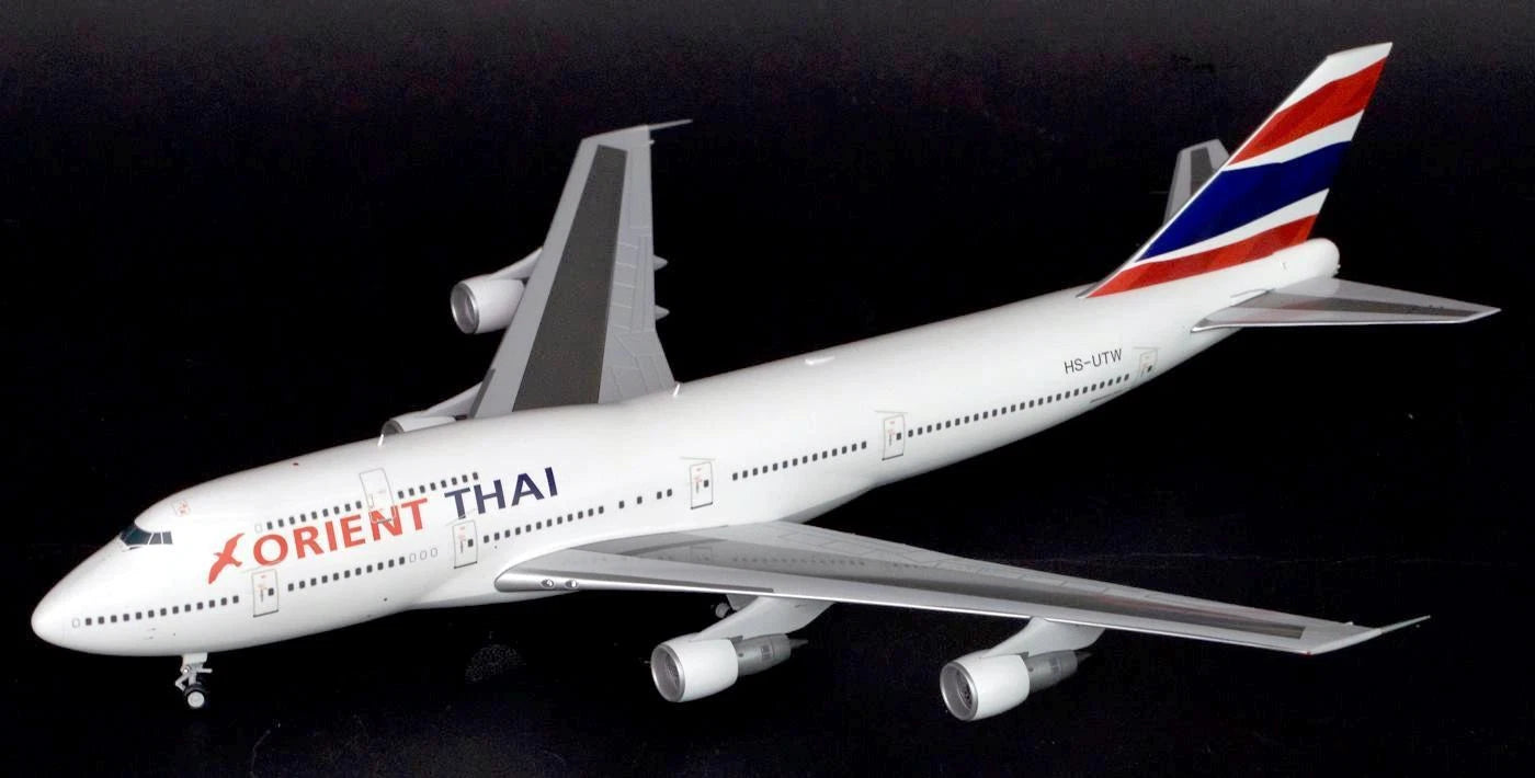 JC WINGS B747-300 ORIENT THAI AIRLINES REG: HS-UTW