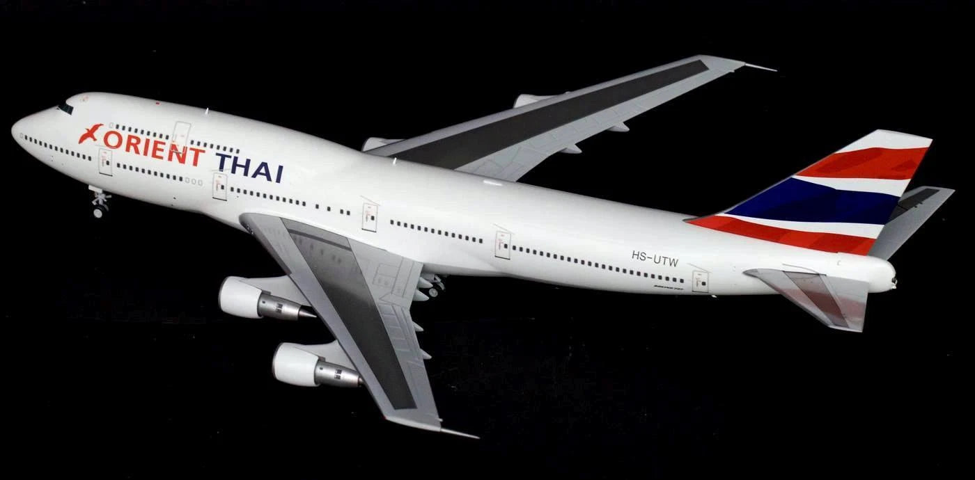 JC WINGS B747-300 ORIENT THAI AIRLINES REG: HS-UTW