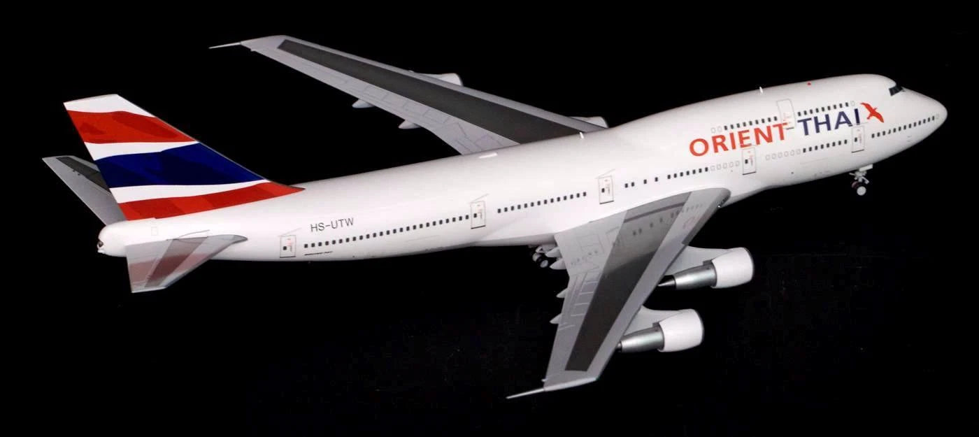 JC WINGS B747-300 ORIENT THAI AIRLINES REG: HS-UTW