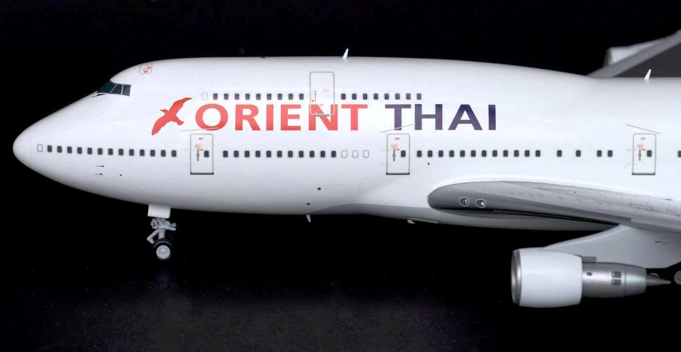 JC WINGS B747-300 ORIENT THAI AIRLINES REG: HS-UTW