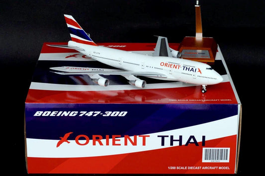 JC WINGS B747-300 ORIENT THAI AIRLINES REG: HS-UTW