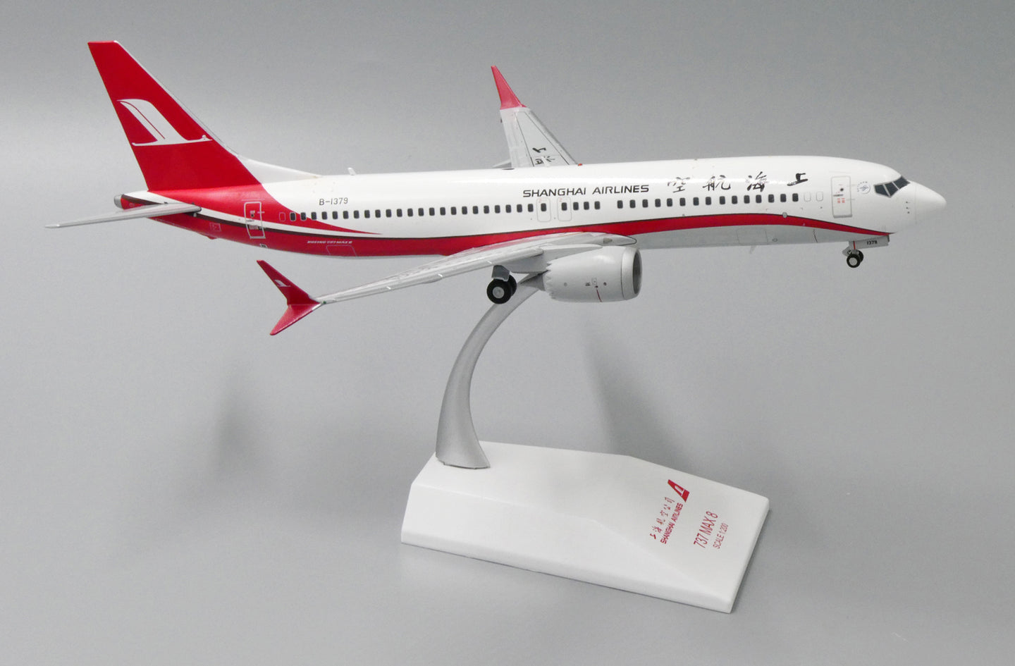 JC WINGS B737 MAX 8 SHANGHAI AIRLINES REG: B-1379