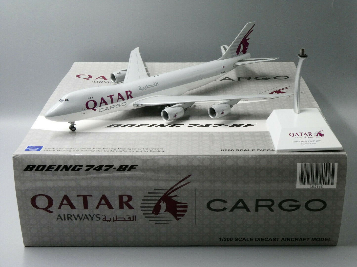 JC WINGS B747-8F QATAR CARGO REG: A7-BGB