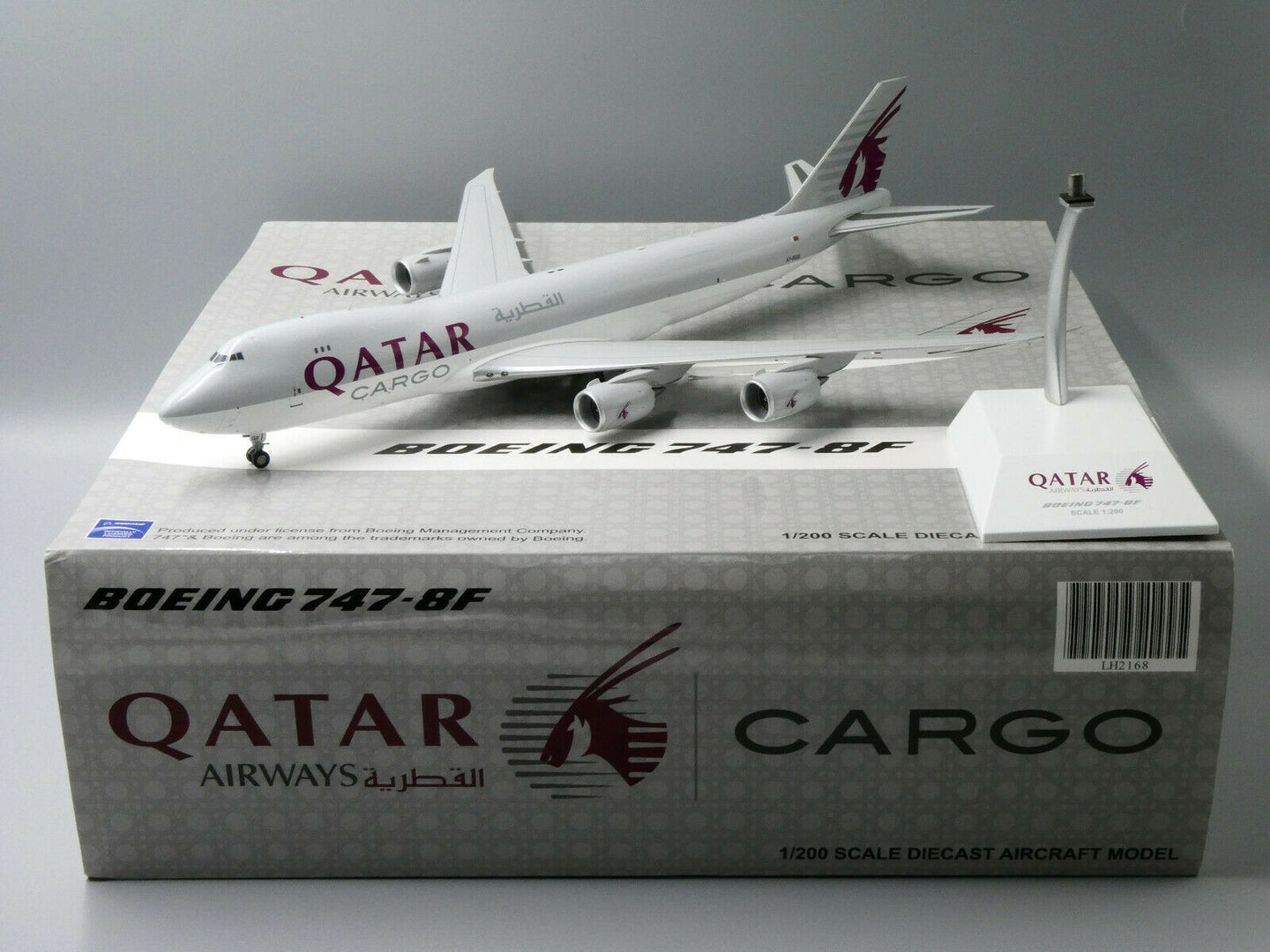 JC WINGS B747-8F QATAR CARGO REG: A7-BGB
