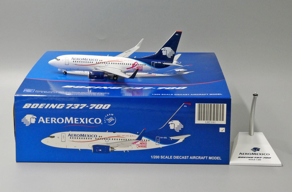 JC WINGS B737-700 AEROMEXICO REG: XA-GOL