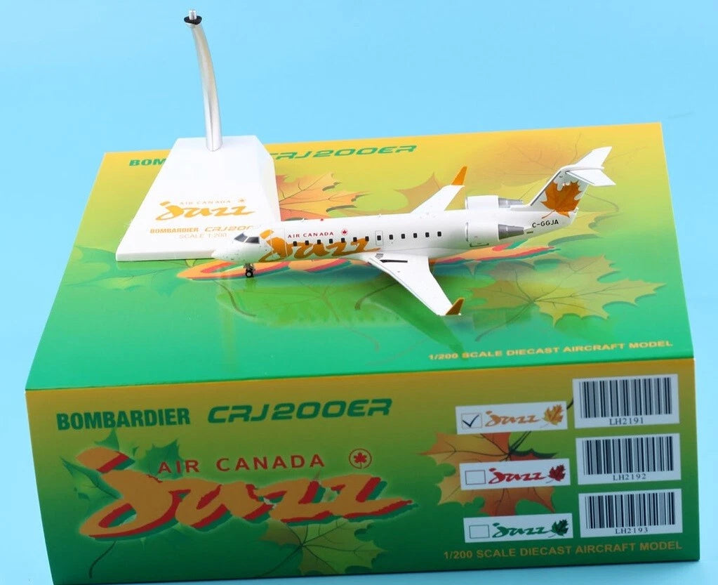 JC WINGS CRJ-200ER AIR CANADA "JAZZ YELLOW" REG: C-GGJA