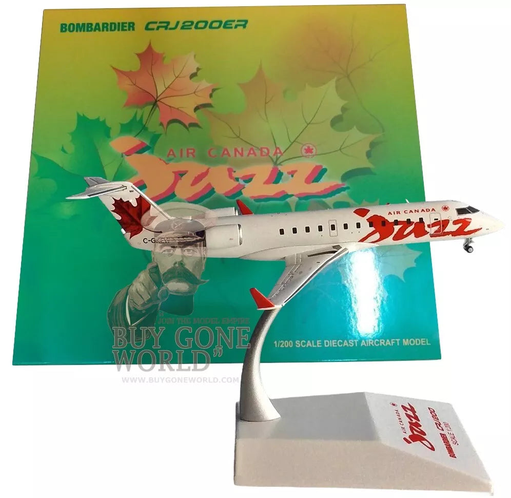 JC WINGS CRJ-200ER AIR CANADA RED "JAZZ" REG: C-GKEW