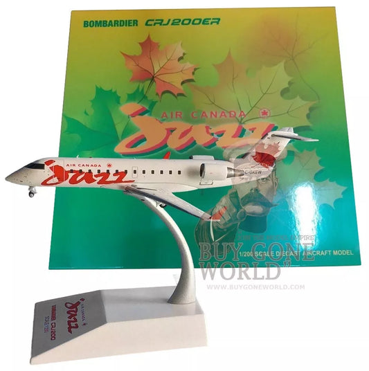 JC WINGS CRJ-200ER AIR CANADA RED "JAZZ" REG: C-GKEW