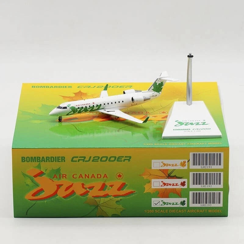 JC WINGS CRJ-200ER AIR CANADA GREEN "JAZZ" REG: C-FDJA