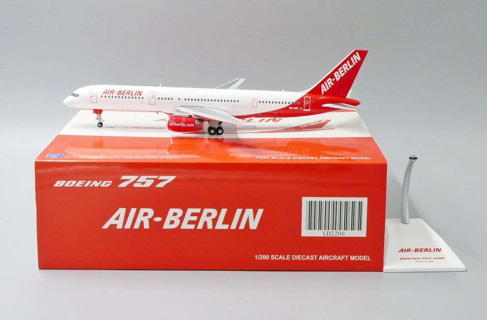 JC WINGS B757-200 AIR BERLIN REG: HB-IHR