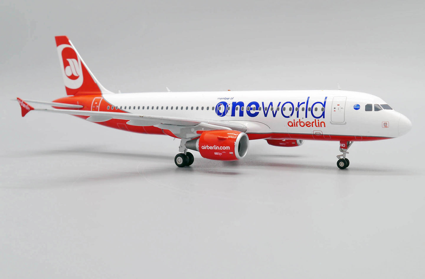 JC WINGS A320 AIR BERLIN ONEWORLD REG: D-ABHO