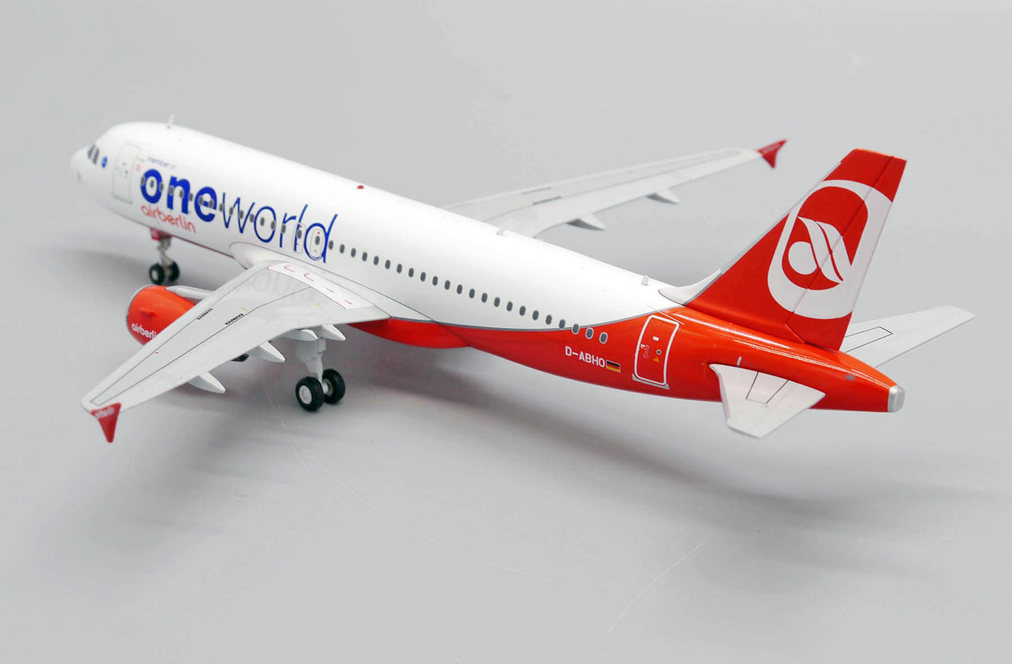 JC WINGS A320 AIR BERLIN ONEWORLD REG: D-ABHO