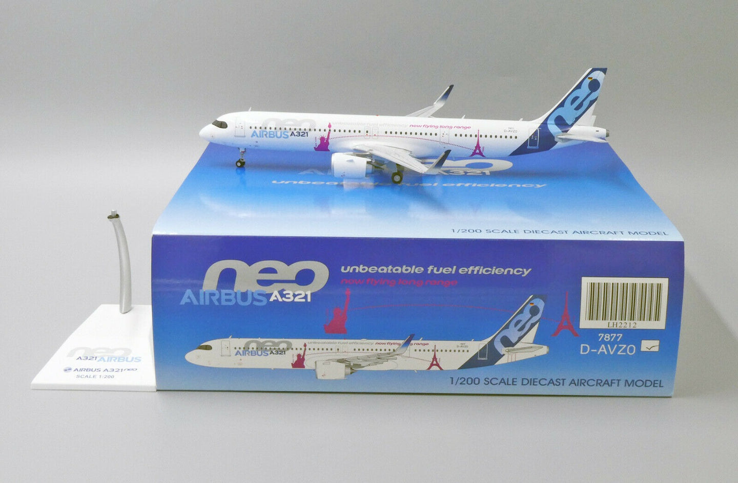 JC WINGS A321-200LR NEO HOUSE COLOUR REG: D-AVZO